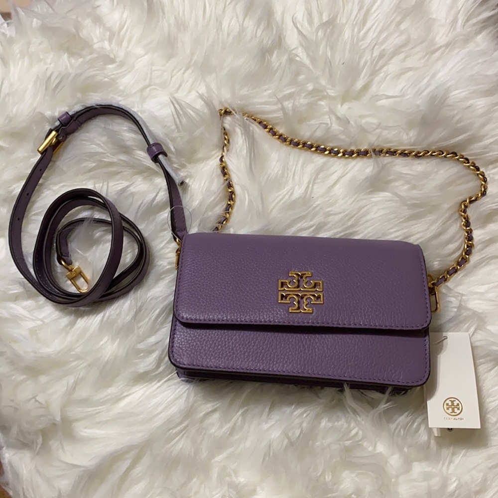 Authentic Tory Burch Britten crossbody
